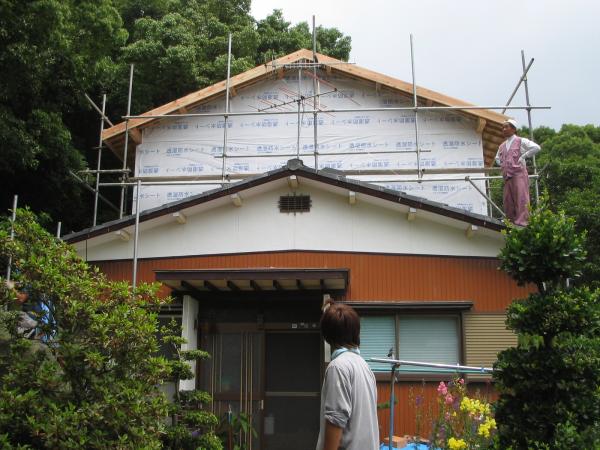 ここまで来ると雨が降っても大丈夫です。４日目