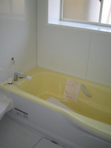 浴槽の色はいろいろありますよ　（サンウエーブ）