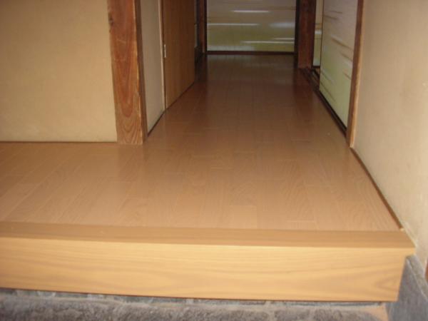 床のフローーリング
