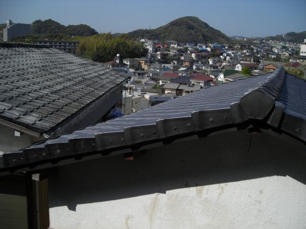 ２階葺き上がり