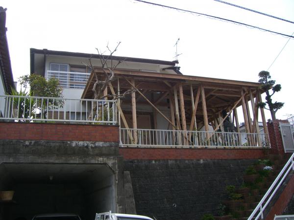 建家完了です。　ひとまわり大きくなりました。