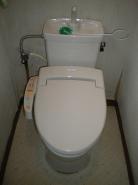 簡易トイレ　洗面台のリフォーム〜長崎市〜