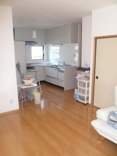 明るいキッチンダイニングになりました。風とおりもばっちりです