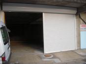 駐車場シャッター取付工事