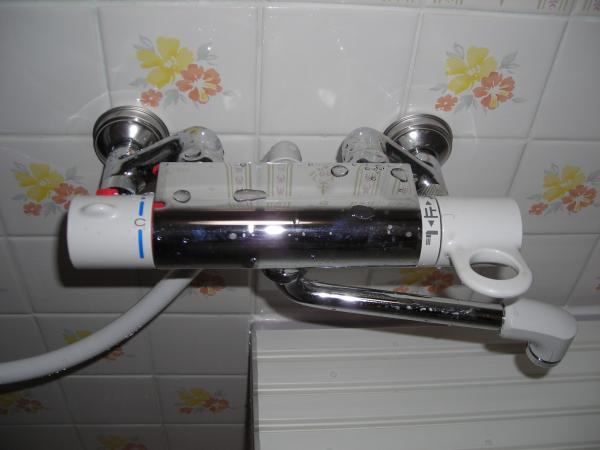 シャワー水栓も交換