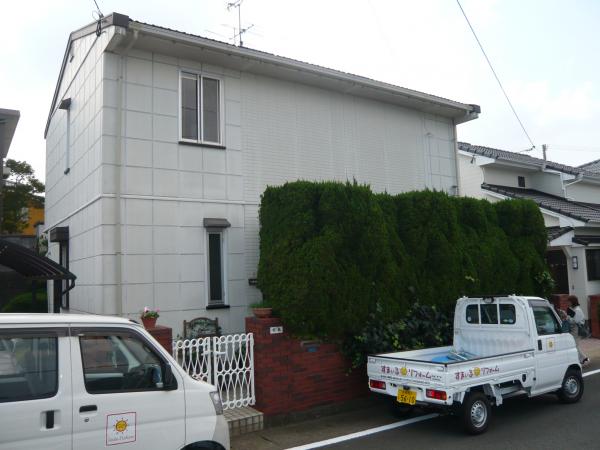 外壁塗装も一緒にしました。