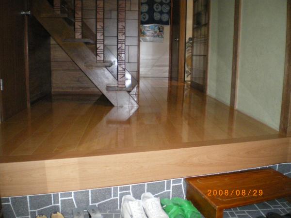 床・屋根下地替え工事〜多良見町〜