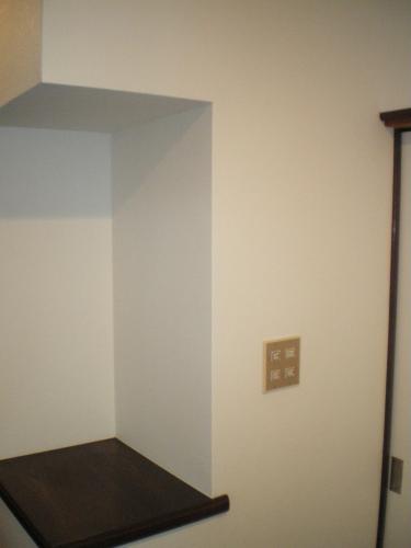 ペット対応のクロスを貼りました。