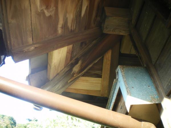 工事後　補強しました