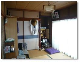 改修前の和室です。		