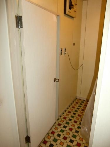 お風呂の入口がドアタイプで　不自由を感じてました