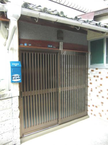 玄関引戸の取替