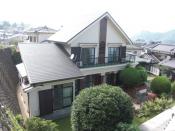 外部全面塗装、屋根葺き替え、玄関工事