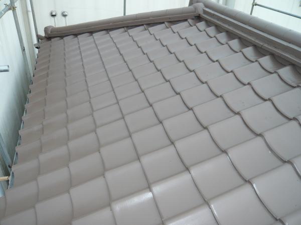 上塗り２回塗で　完成！　見事に復活しました。