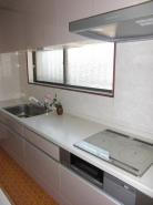 キッチン交換、オール電化工事