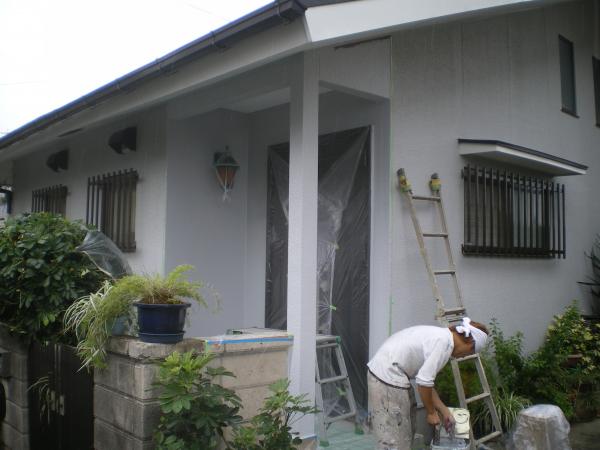 玄関は家の顔ですので、ツギハギにならないようにします