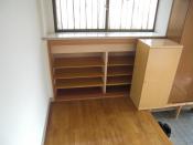 出窓下収納造作