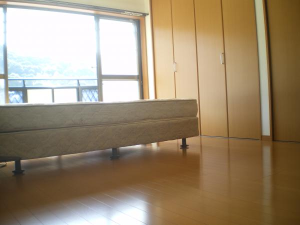 壁一面収納を作りました。タンスもクローゼットの中に収納しています。