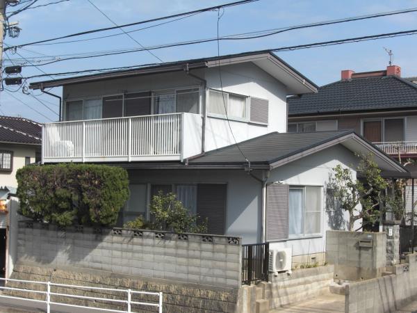 コロニアル葺き、給水、給湯敷設替え工事