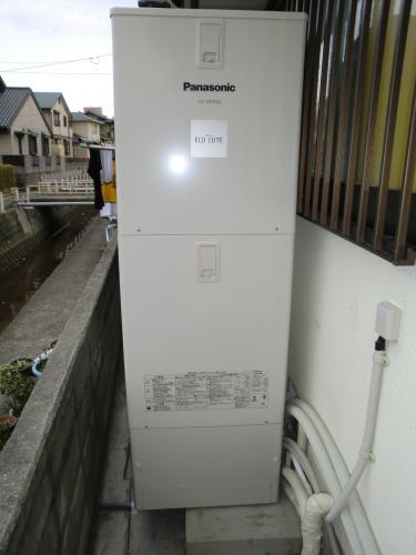 パナソニック製エコキュートを設置しました。