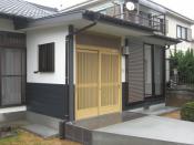 玄関、洋室増築工事