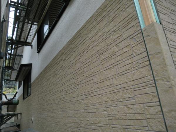 外装板施工中です。