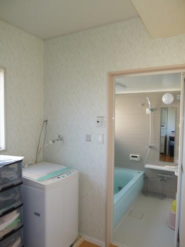 洗面所も広くなりました。