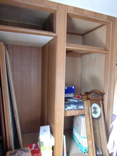 既存の収納です。