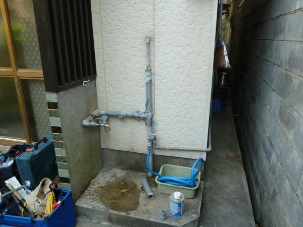 給水位置移設のついでに・・・