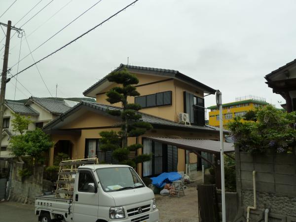 外壁塗装も行いました！