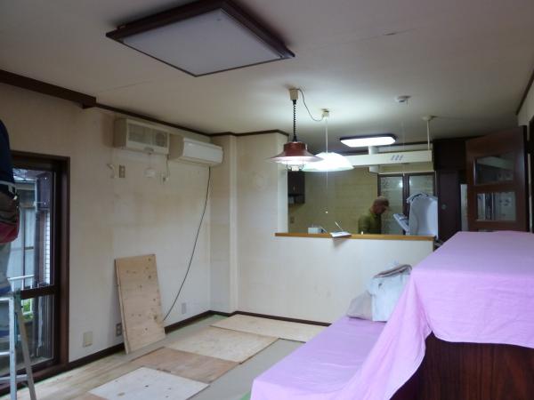 まずは養生から始めます。