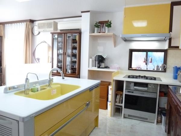 かわいい感じのシンクです。