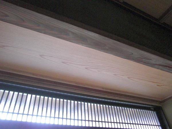 天井板を張替えました。