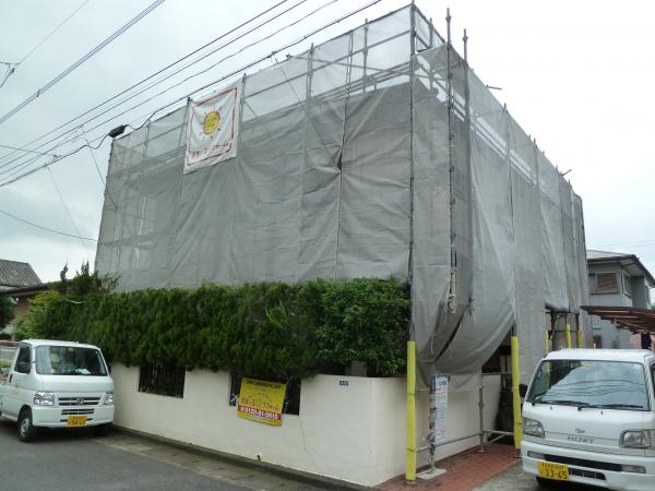 工事で重要なのは養生です！