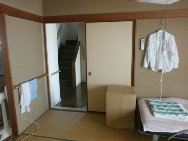 以前の和室です。少しの段差でもつまづいてしまう可能性は高いので注意が必要でした。