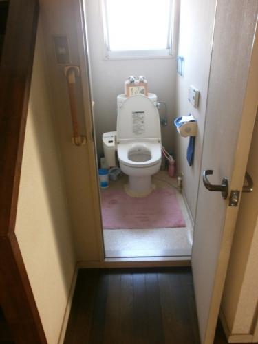 以前のトイレです。