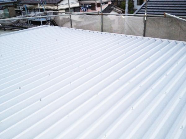 折半屋根取付リフォーム〜長崎市〜