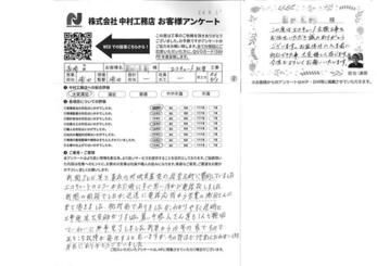 新聞テレビ等で貴社の地域密着型の経営方針に賛同していました