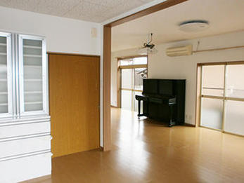 段差を無くして、和室だった部屋は洋室に大変身!