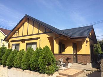 鮮やかでかわいお家になりました！