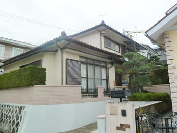 外壁色にも仕上がりにもご満足いただけました。