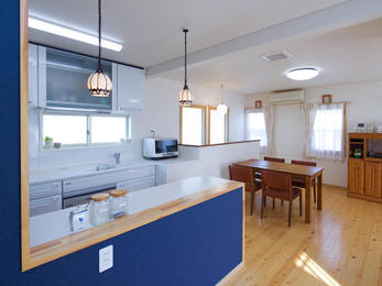 静かに落ち着いて過ごせる家、120％満足です。