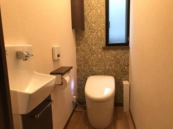 快適なトイレ空間を！　　　　　　　　　　　‿　