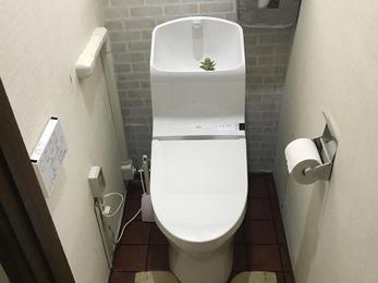 最新式のトイレにリフォーム！　　　　　　　　　　‿