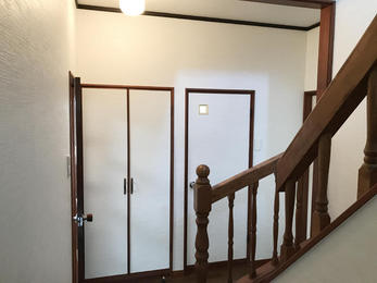 気持ちの良い廊下になりました!