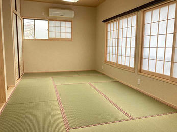 生まれ変わった和室で、快適新生活スタート！