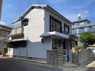 長崎市K様邸 外壁塗装・シャッター取付事例