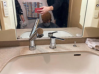 新しい水栓で快適に!