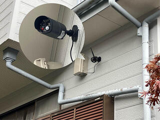 西彼杵郡T様邸　防犯カメラ設置事例