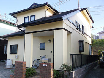 諫早市　Ｔ様邸　外壁・屋根塗装リフォーム事例